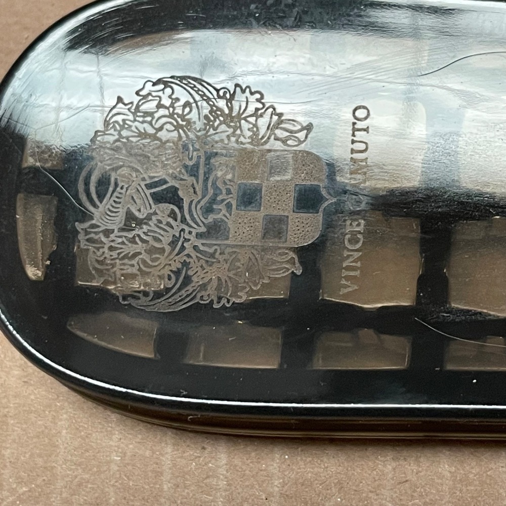Vince Camuto Womens Sz 8 Carron Tortoise Studded Clear Jelly Flat Slides Sandals - Picture 3 of 9